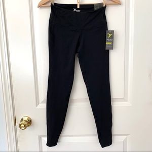 Old Navy Active Black 7/8 Mid Rise Leggings XSP